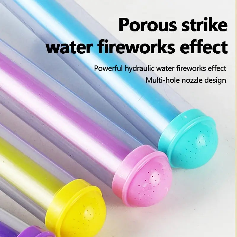 Random Color Firework Water Guns, Bulk Spray Water Guns, Outdoor Summer Pool Party Toy, 360 Degree Spraying Dual Nozzle, Outdoor Water Soaker, Waterblaster
