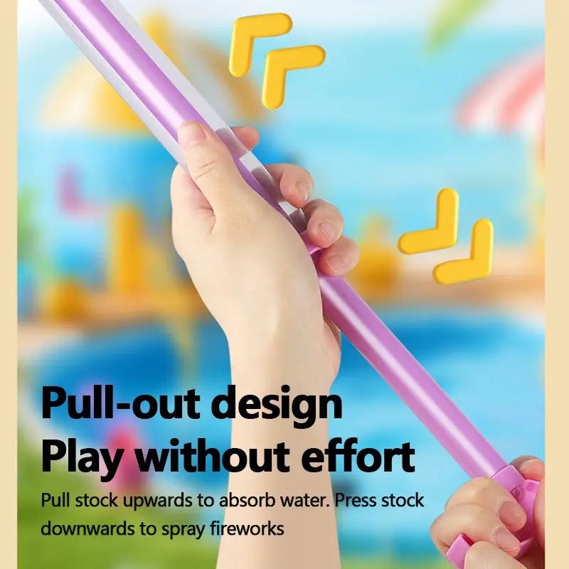 Random Color Firework Water Guns, Bulk Spray Water Guns, Outdoor Summer Pool Party Toy, 360 Degree Spraying Dual Nozzle, Outdoor Water Soaker, Waterblaster